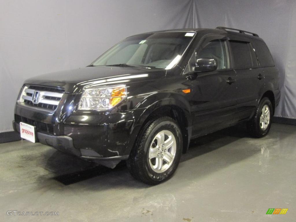 2008 Pilot Value Package 4WD - Formal Black / Gray photo #1