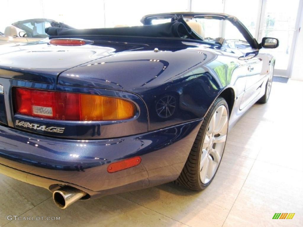 2003 DB7 Vantage Jubilee Volante - Jubilee Metallic Blue / Navy Blue/Magnolia photo #11