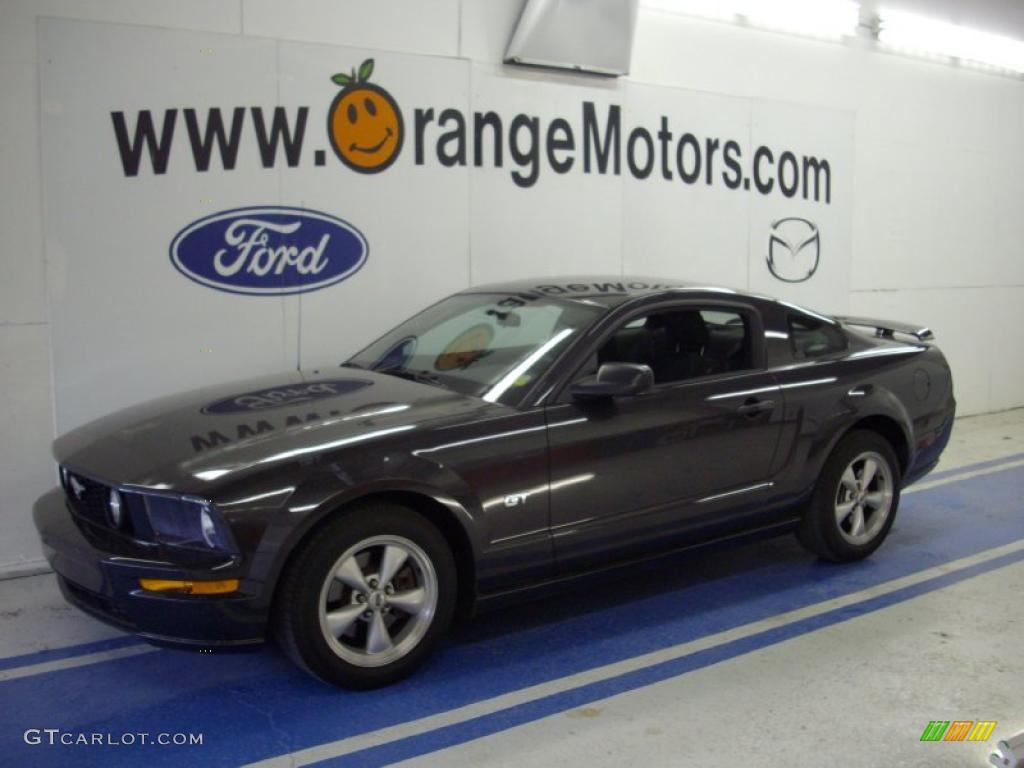2008 Mustang GT Deluxe Coupe - Alloy Metallic / Dark Charcoal photo #1