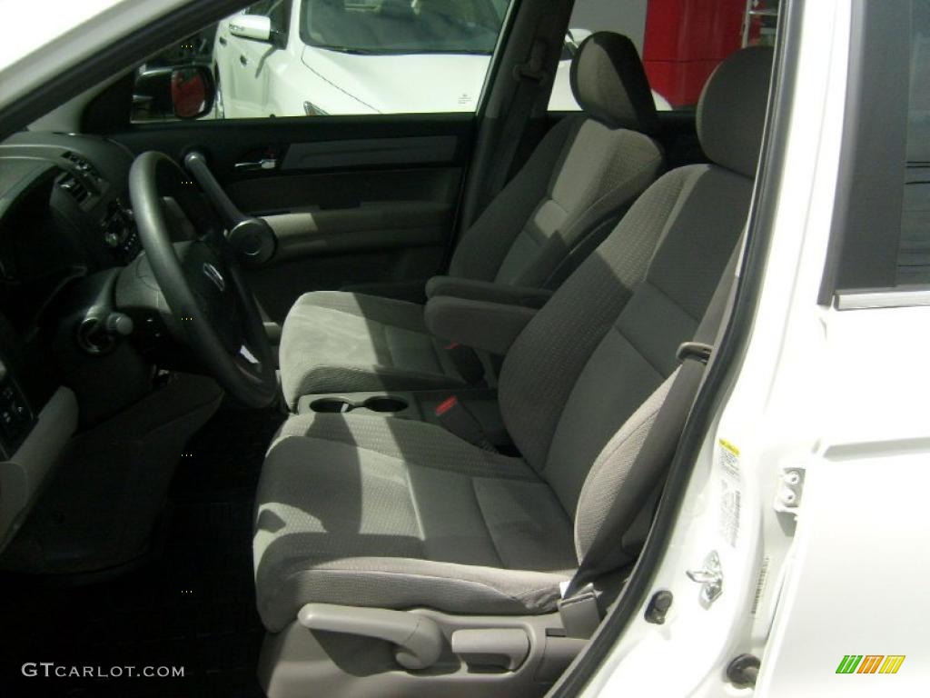 2008 CR-V EX 4WD - Taffeta White / Gray photo #3