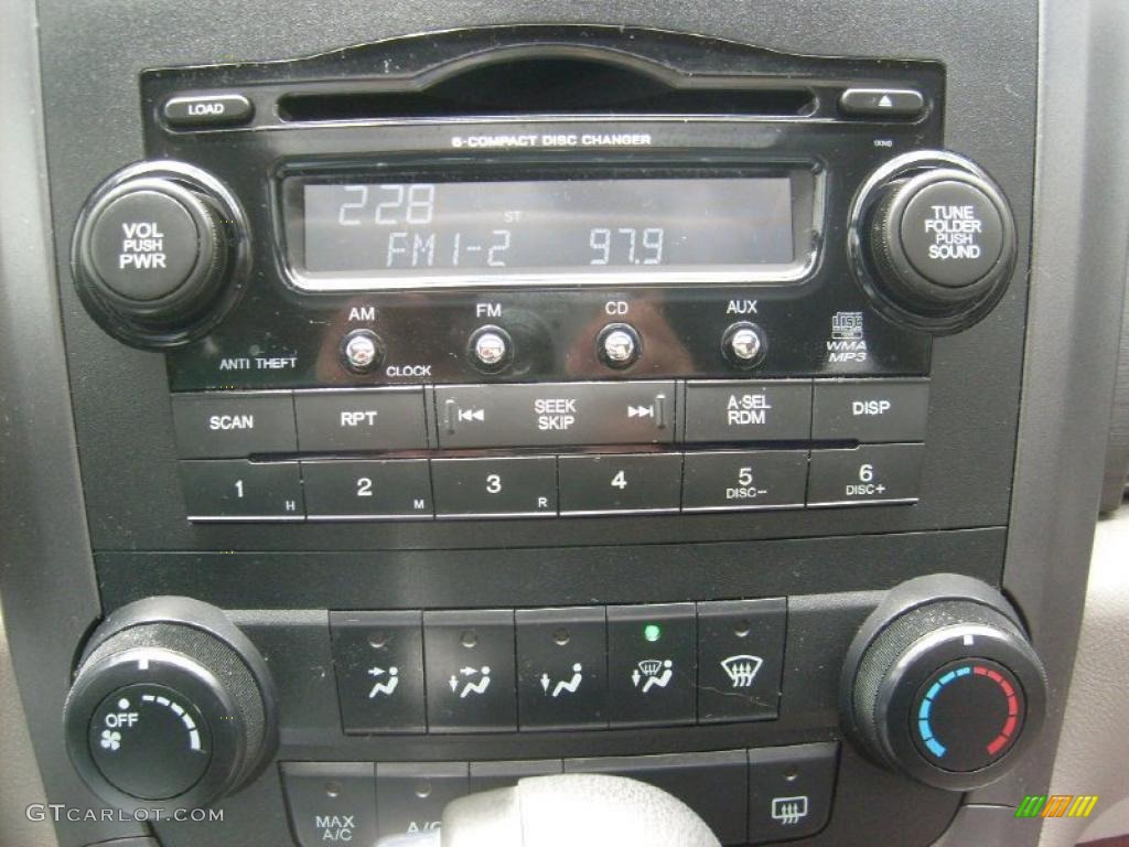 2008 CR-V EX 4WD - Taffeta White / Gray photo #19