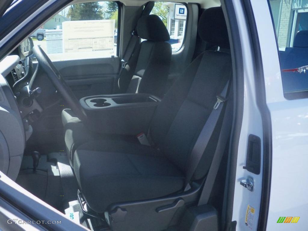 2010 Silverado 1500 Extended Cab 4x4 - Summit White / Dark Titanium photo #18