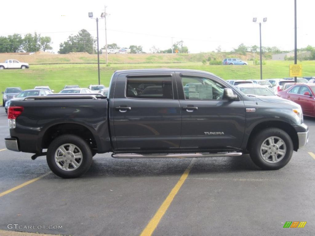 2010 Tundra CrewMax - Slate Gray Metallic / Graphite Gray photo #5