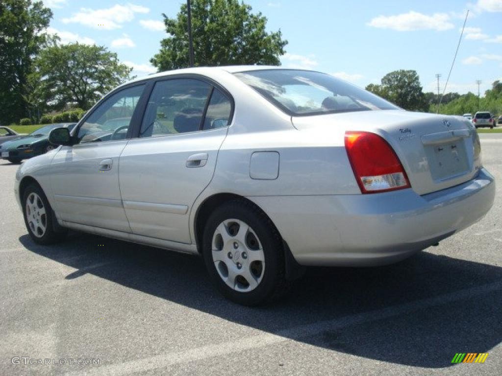 2001 Elantra GLS - Pewter / Gray photo #4