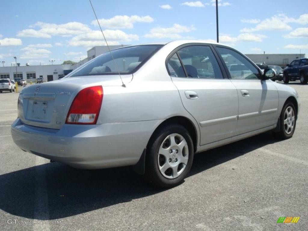 2001 Elantra GLS - Pewter / Gray photo #5