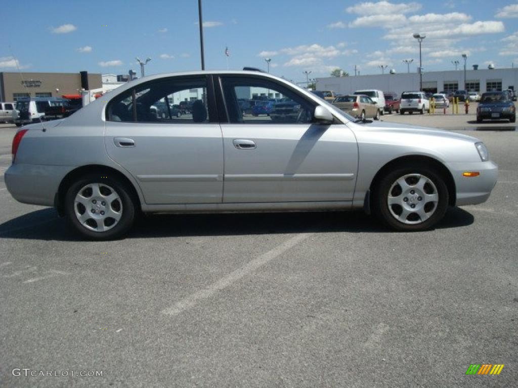 2001 Elantra GLS - Pewter / Gray photo #6