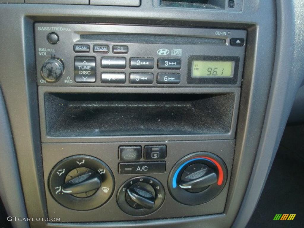 2001 Elantra GLS - Pewter / Gray photo #14