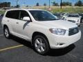 2010 Blizzard White Pearl Toyota Highlander Limited  photo #2