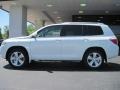 2010 Blizzard White Pearl Toyota Highlander Limited  photo #4