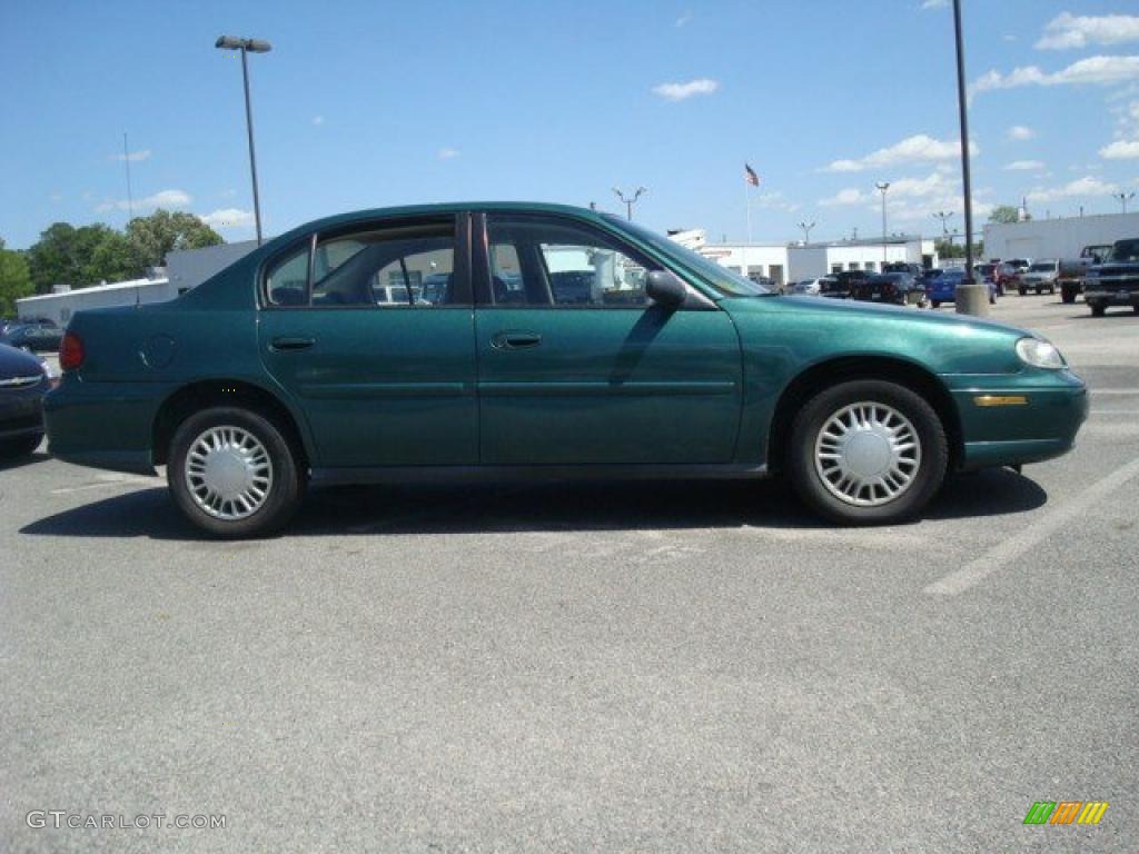 2002 Malibu Sedan - Forest Green Metallic / Gray photo #2