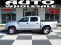 2008 Silver Streak Mica Toyota Tacoma V6 PreRunner TRD Double Cab  photo #1