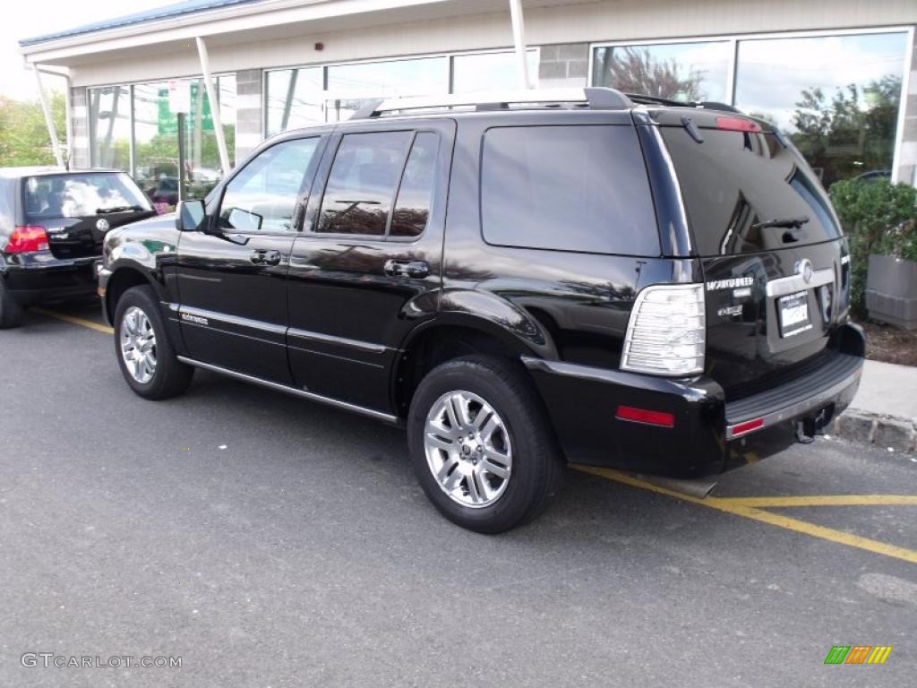 2007 Mountaineer Premier AWD - Black / Charcoal Black photo #3