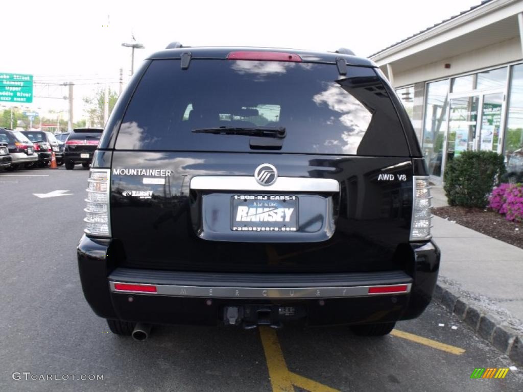2007 Mountaineer Premier AWD - Black / Charcoal Black photo #5