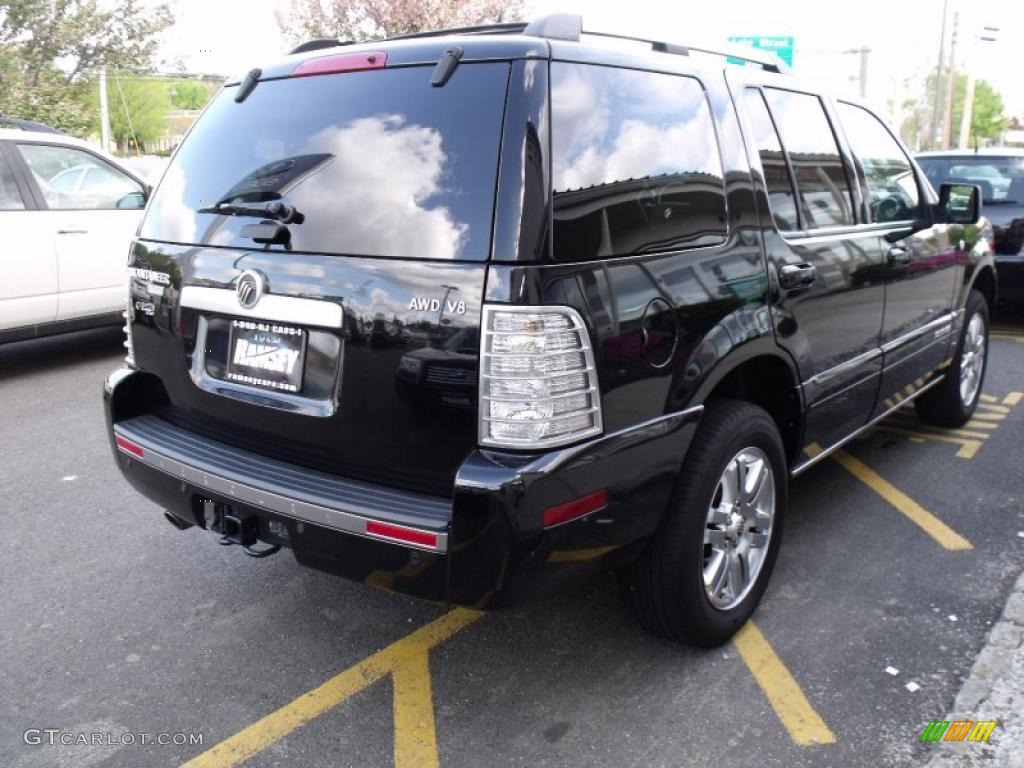 2007 Mountaineer Premier AWD - Black / Charcoal Black photo #6