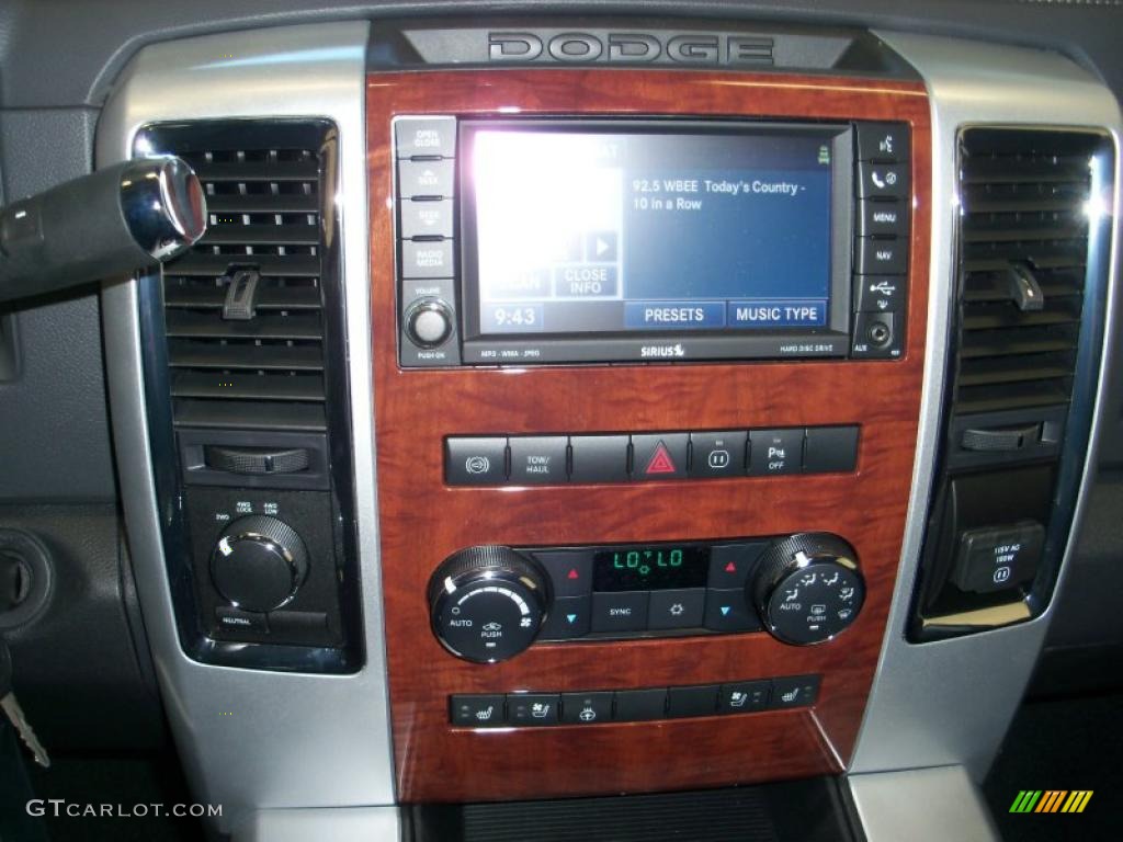 2010 Ram 3500 Laramie Crew Cab 4x4 Dually - Brilliant Black Crystal Pearl / Dark Slate photo #5