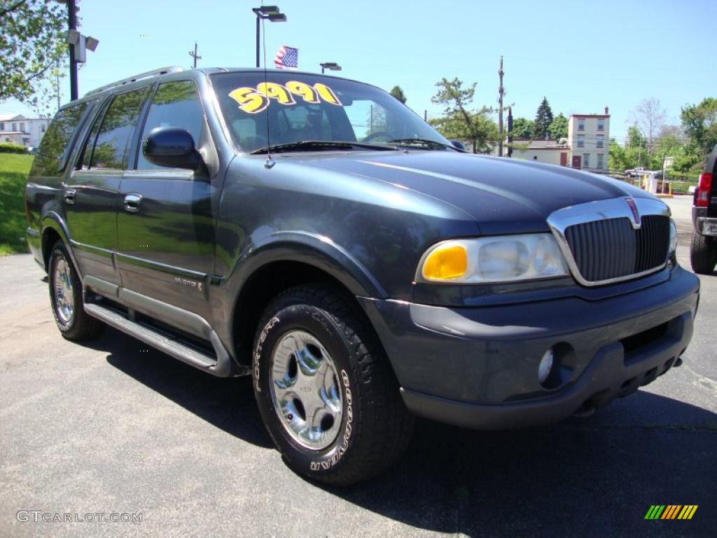 1999 Navigator 4x4 - Charcoal Blue Metallic / Medium Prairie Tan photo #5