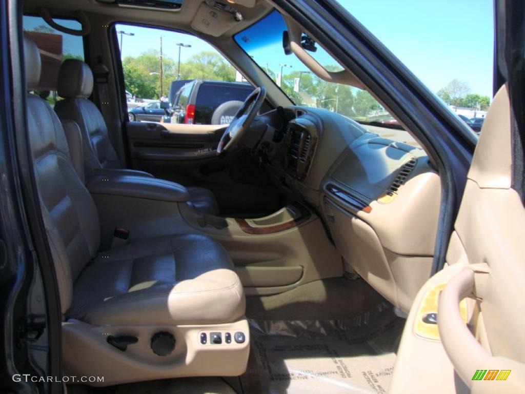 1999 Navigator 4x4 - Charcoal Blue Metallic / Medium Prairie Tan photo #20