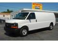 2003 Summit White Chevrolet Express 3500 Extended Cargo Van  photo #1