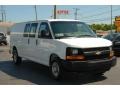 Summit White - Express 3500 Extended Cargo Van Photo No. 6