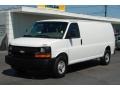 2003 Summit White Chevrolet Express 3500 Extended Cargo Van  photo #11