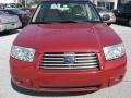 2006 Garnet Red Pearl Subaru Forester 2.5 X  photo #3