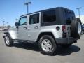 2007 Bright Silver Metallic Jeep Wrangler Unlimited Sahara  photo #4