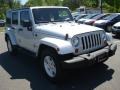 2007 Bright Silver Metallic Jeep Wrangler Unlimited Sahara  photo #9