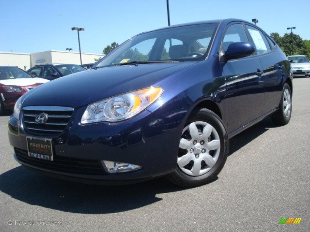 Regatta Blue Hyundai Elantra