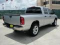 2008 Bright Silver Metallic Dodge Ram 1500 Lone Star Edition Quad Cab  photo #3