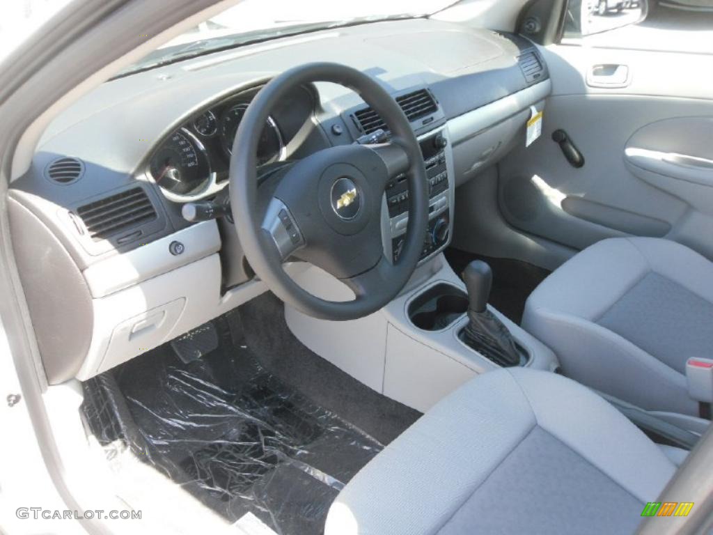 2010 Cobalt LT Coupe - Silver Ice Metallic / Gray photo #23