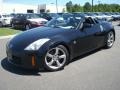 2006 Magnetic Black Pearl Nissan 350Z Touring Roadster  photo #2