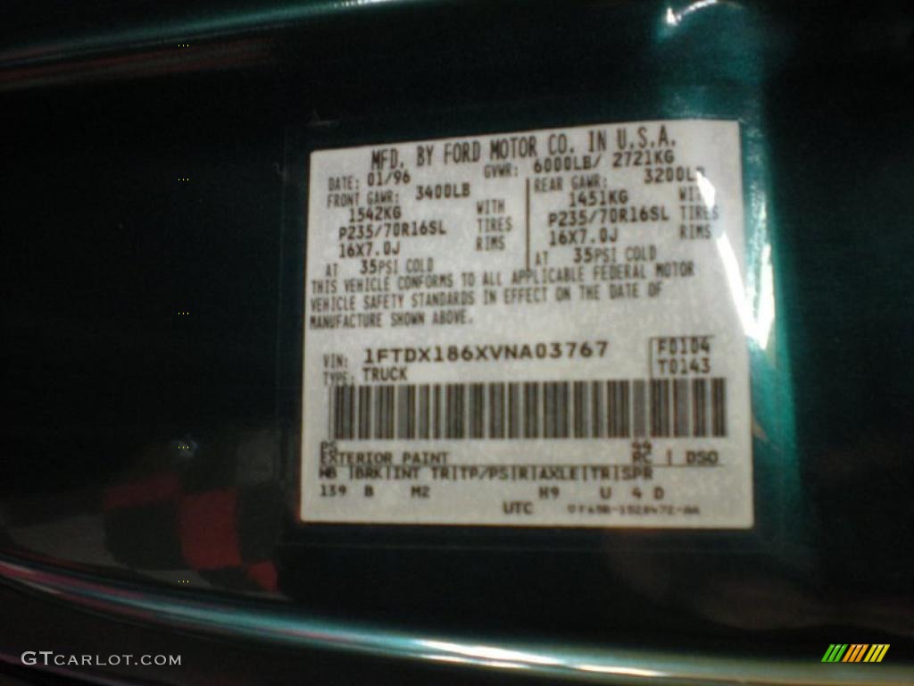 1997 F150 XLT Extended Cab 4x4 - Pacific Green Metallic / Medium Graphite photo #8