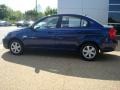 2007 Dark Sapphire Blue Hyundai Accent GLS Sedan  photo #3