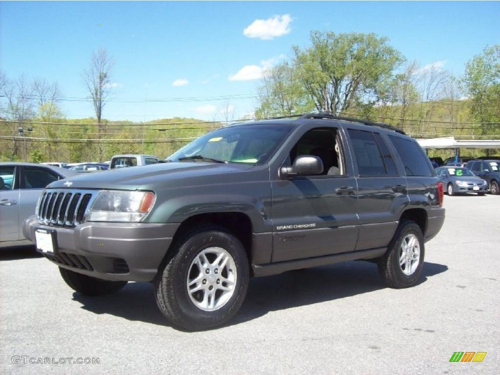 2002 Grand Cherokee Laredo 4x4 - Graphite Metallic / Dark Slate Gray photo #21