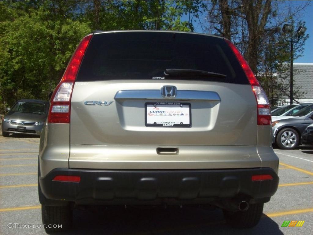 2007 CR-V EX 4WD - Borrego Beige Metallic / Ivory photo #17