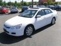 2007 Taffeta White Honda Accord EX-L V6 Sedan  photo #1