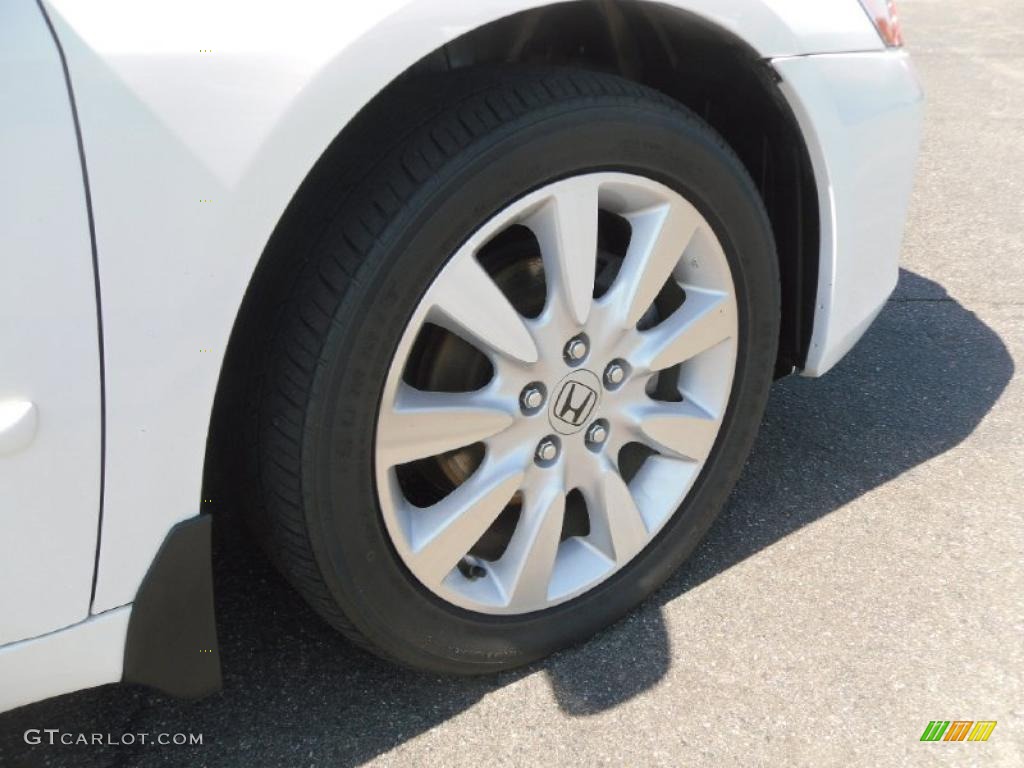 2007 Accord EX-L V6 Sedan - Taffeta White / Ivory photo #20