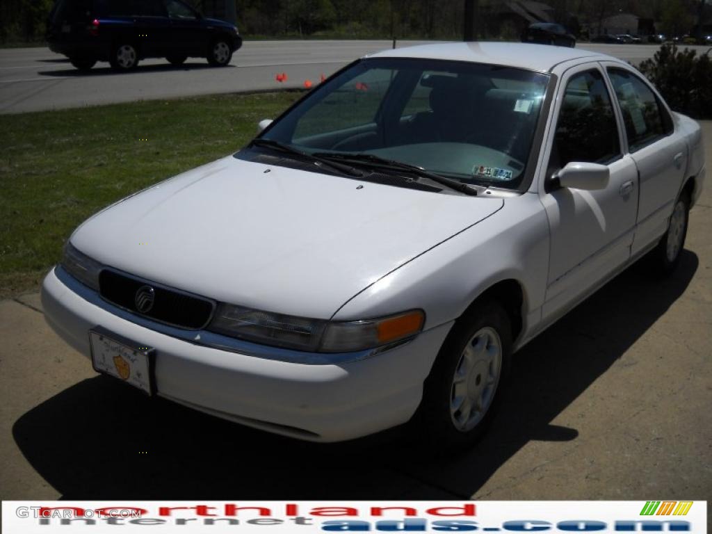 1996 Mystique GS - Vibrant White / Gray photo #13