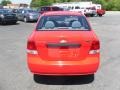 2004 Victory Red Chevrolet Aveo LS Sedan  photo #2