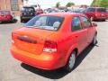 2004 Victory Red Chevrolet Aveo LS Sedan  photo #3