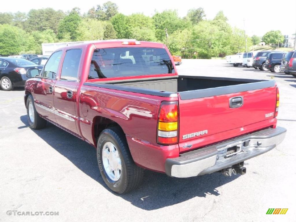 2006 Sierra 1500 SLT Crew Cab - Sport Red Metallic / Neutral photo #2