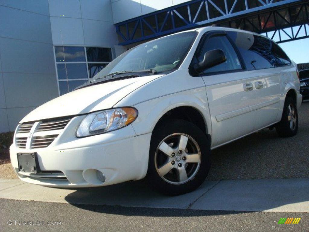 Stone White Dodge Grand Caravan