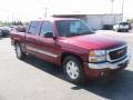 2006 Sport Red Metallic GMC Sierra 1500 SLT Crew Cab  photo #6