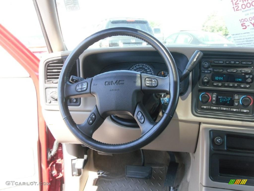 2006 Sierra 1500 SLT Crew Cab - Sport Red Metallic / Neutral photo #15