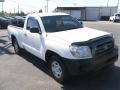 2009 Super White Toyota Tacoma Regular Cab  photo #6