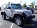 2010 Bright Silver Metallic Jeep Wrangler Sport 4x4  photo #4