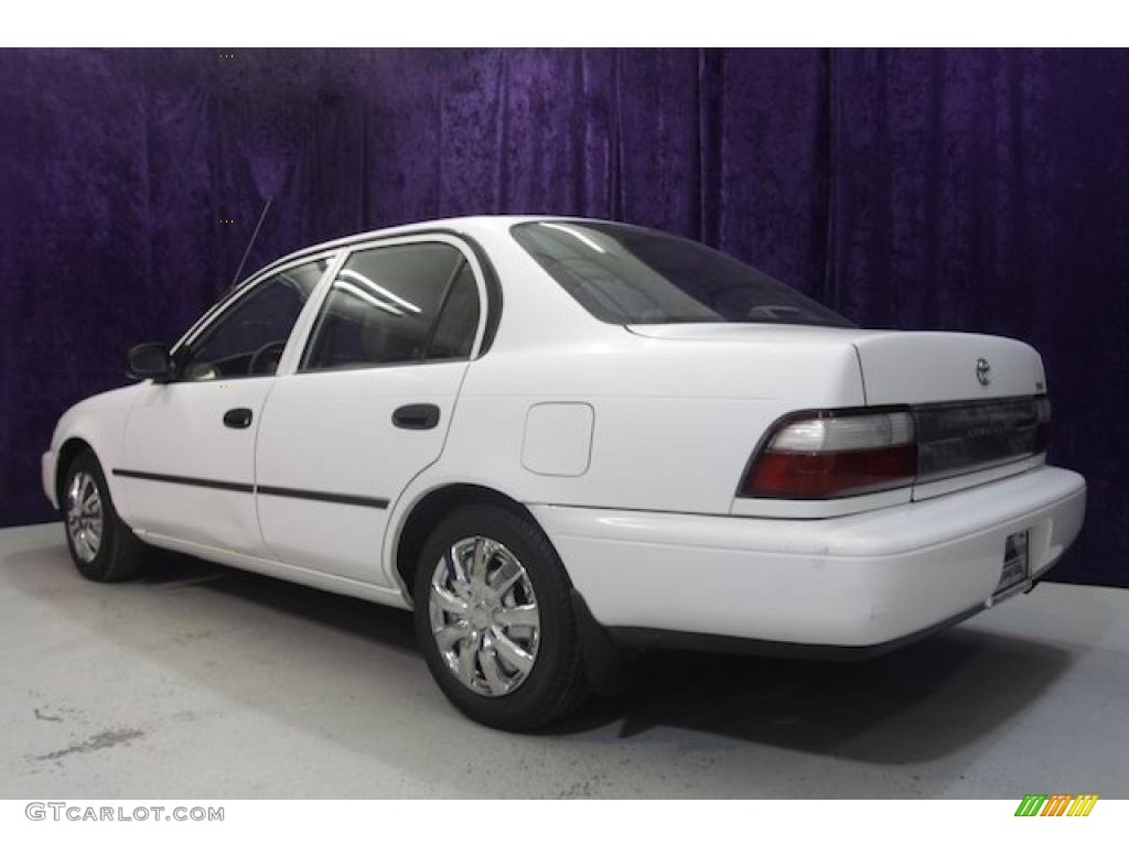 1997 Corolla CE - Super White / Beige photo #21