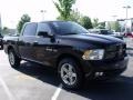 2010 Brilliant Black Crystal Pearl Dodge Ram 1500 Sport Crew Cab  photo #4