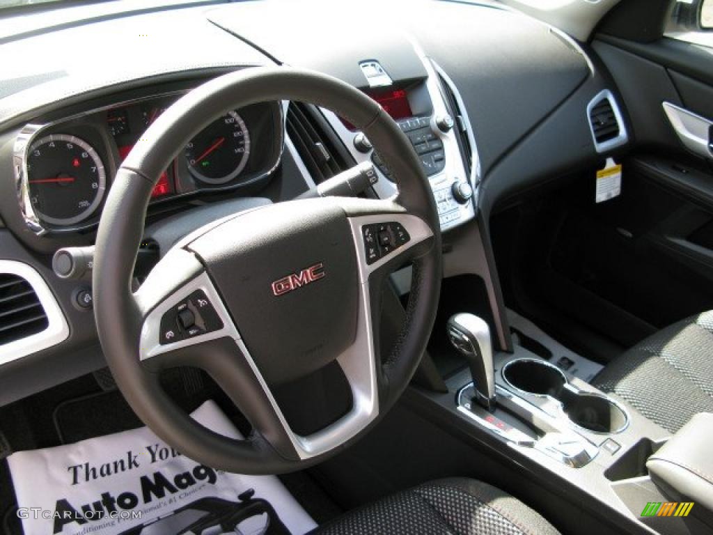 2010 Terrain SLT AWD - Summit White / Jet Black photo #4