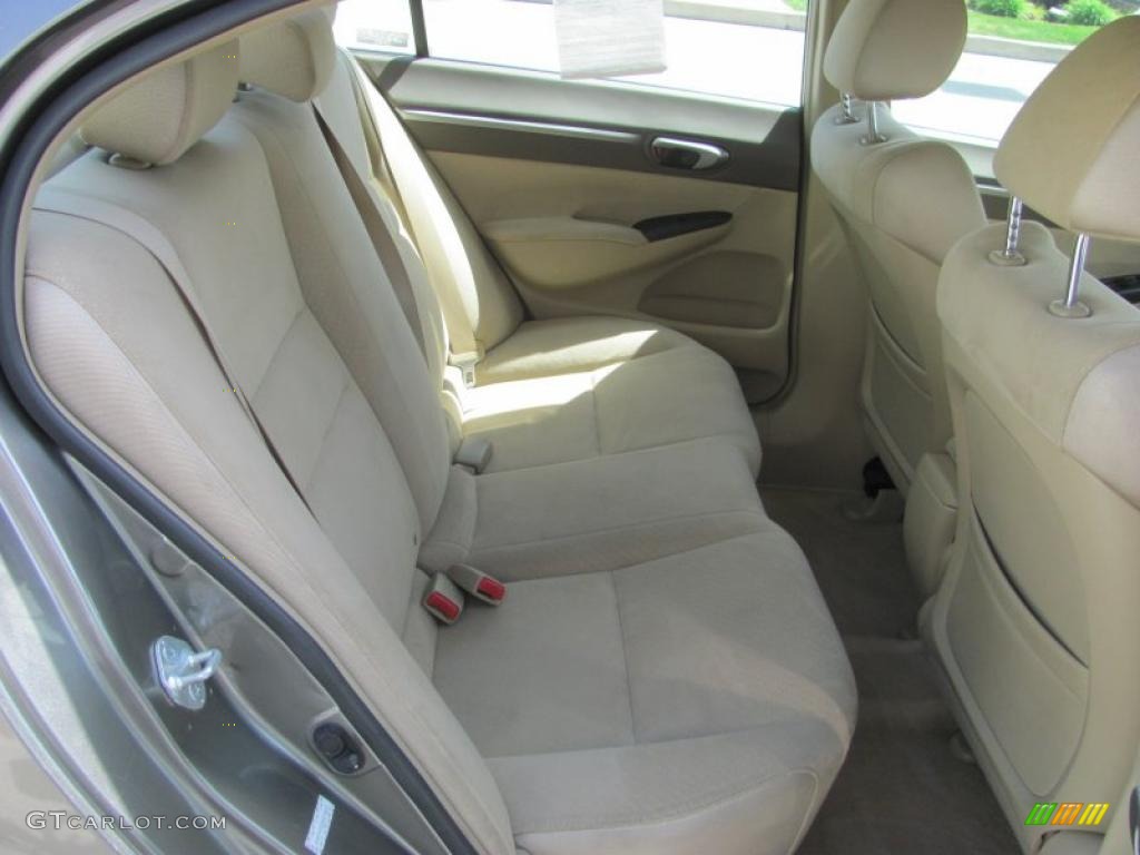 2006 Civic Hybrid Sedan - Galaxy Gray Metallic / Ivory photo #9